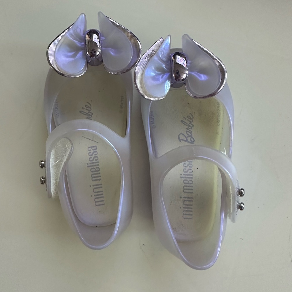 MINI MELISSA GIRL'S MINI ULTRAGIRL BARBIE (TODDLER/LITTLE KID) PEARLY BLUE size5
